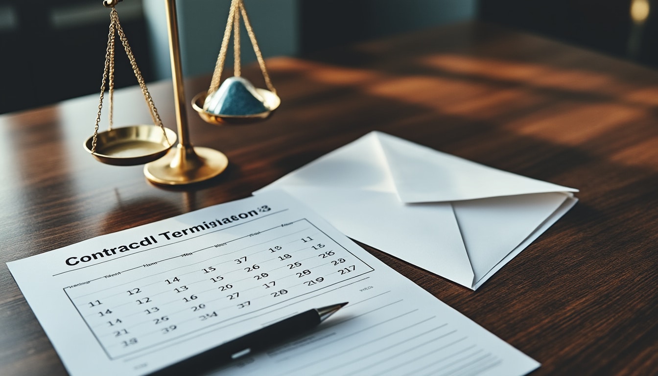 découvrez notre modèle de lettre de résiliation accompagné d'un calendrier précis et des informations sur les sanctions applicables pour une démarche claire et sécurisée.