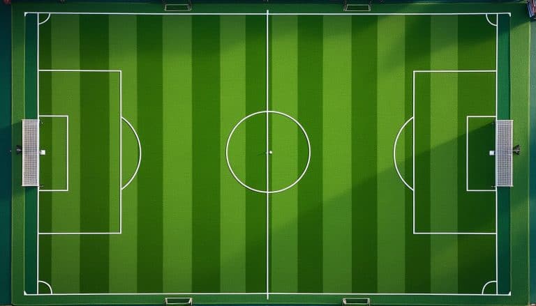 Terrain de football, les dimensions et les lignes à connaître